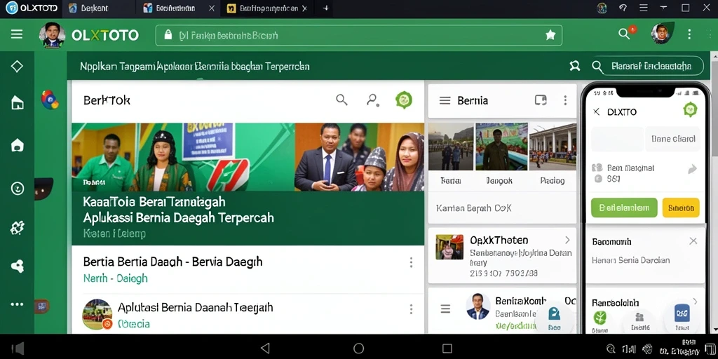 Tampilan antarmuka OLXTOTO yang modern dan mudah digunakan.